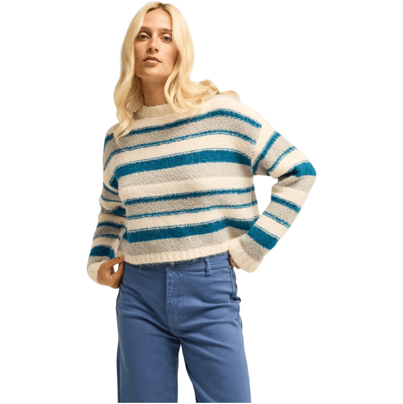2026 Billabong Womens Soft Breeze Sweater EBJSW00159 - White Cap